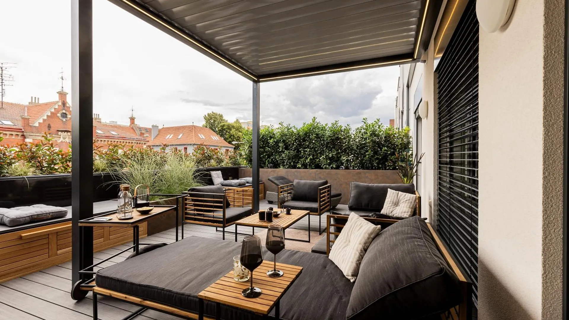 Dh Terrace And Sauna Apartment 2Kk - Videnske Terasy 1 Brno